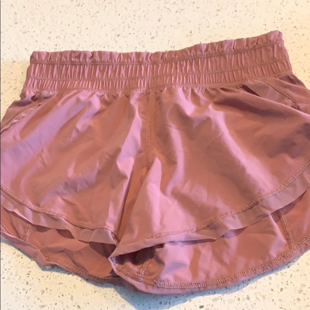 Rose Lululemon Shorts